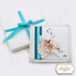 Luxury glass invitation