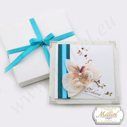 Luxury glass invitation