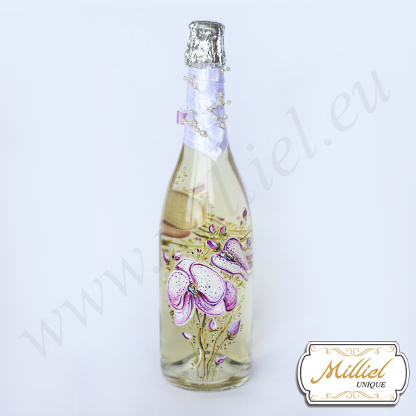 62-229 60.00lv (2) Luxury hand-painted champagne - Image 1