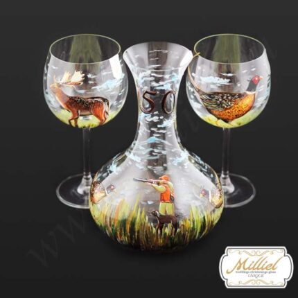 Hand painted wine kit / IN ORDER