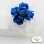 button-bride-kuma-blue-roses