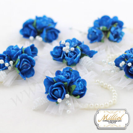 button-bride-kuma-blue-roses