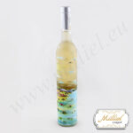 Bottle of white wine with "Ohrid Lake" landscape - Image 2
