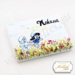 luxurious-glass-invitation-for-godparents-village-of-the-smurfs