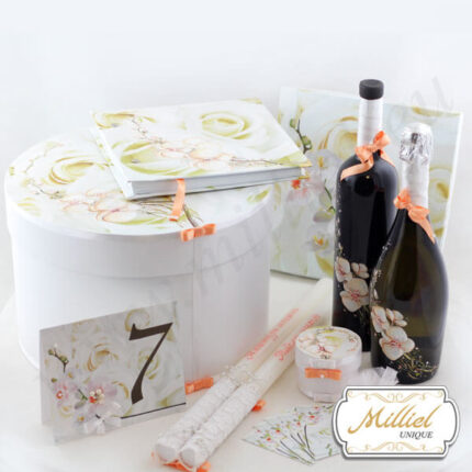 komplekt-aksesoari-ot-seriq-beli-rozi-orhideq-praskovena-pandelka