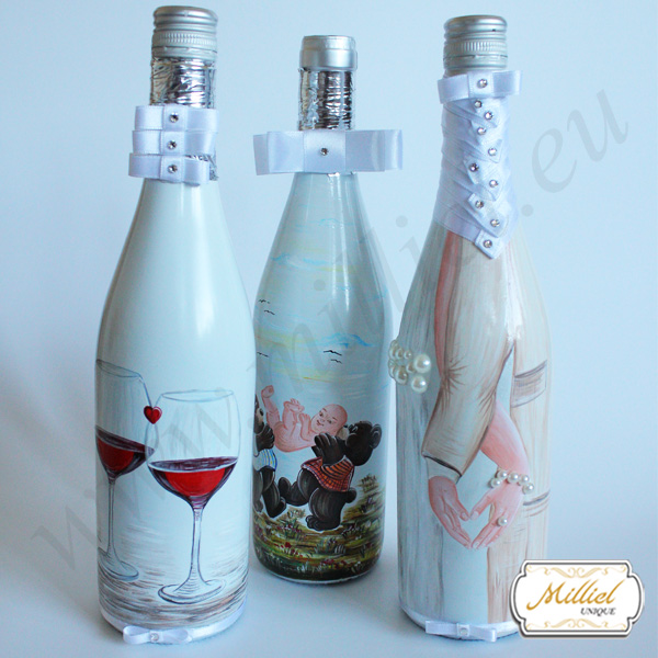komplekt-risuvani-butilki-za-svatba komplekt-risuvani-butilki-za-svatba