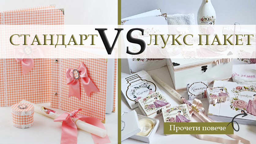 постер на публикация как да избереш комплект за кръщене стандарт или лукс